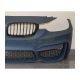 PARE-CHOC AVANT BMW F30-F31 12-14 LOOK M4 GRILLE ABS