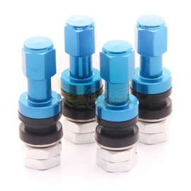 Set  Aluminum air valves JR v2 - BLUE