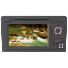 AUTORADIO Audi Media Station TFT-LCD Navigation DVD Receiver panel 7"