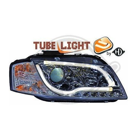 OPTIQUES AVANT TUBE LIGHT CHROME AUDI A3