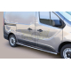 TUBES MARCHE PIEDS OVALE INOX Ø 76 RENAULT TRAFIC L1 2014+ RENAULT TRAFIC