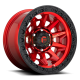 JANTE FUEL COVERT D695 Candy Red w/ Black Ring 