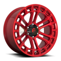 JANTE FUEL 4X4 HEATER D719 CANDY RED 17X9 / 20X9
