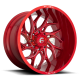 JANTE FUEL 4X4 D742 RUNNER Candy Red & Milled 22x10 / 22x12 / 24x12 / 24x14 / 26x14