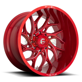 JANTE FUEL 4X4 D742 RUNNER Candy Red & Milled 22x10 / 22x12 / 24x12 / 24x14 / 26x14