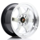 JANTE JR Wheels JR12 15x7,5 ET26 4x100/108 Hyper Silver w/Machined Lip