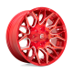 JANTE FUEL 4X4 TWITCH D771 Candy Red & Milled 20x9 / 20x10 / 22x10 / 22x12 5 / 6 / 8 TROUS