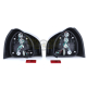 Feux arrières transparents en verre Crystal Black Smoke pour Audi A3 8L 96-03