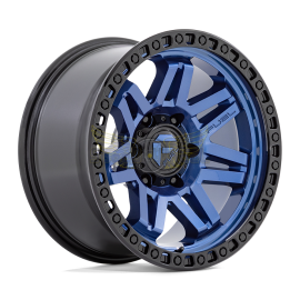 JANTE FUEL OFF ROAD SYNDICATE  D813 Dark Blue with Black Ring 17x9 5 / 6 TROUS