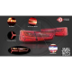 Kit de feux arrières Audi A6 Berline Rouge / Blanc Light Bar 2011/2015