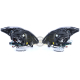 Paire de phares Xenon Facelift D2S noirs pour Nissan 350Z Z33 02-09