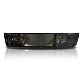 Clignotants avec phares antibrouillard, verre clair / noir pour VW GOLF 3