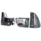 Feux arrières LED en verre transparent fumé noir adaptable à BMW X5 E53 99-03