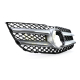 Calandre sport chrome argent noir pour Mercedes GLK X204 Facelift 12-15