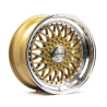 JANTE LENSO BSX 7.5X16 ET25 5X120 73.1 GLOSS GOLD & POLISHED