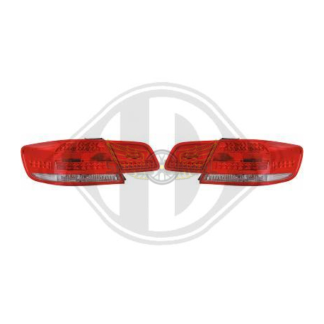 Kit de feux arrière leds rouge et fumé  pour BMW 3 Coupe (E92)