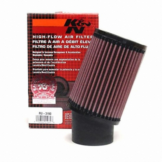 FILTRE A AIR KN UNIVERSEL CYLINDRIQUE 70MM - Speed Wheel